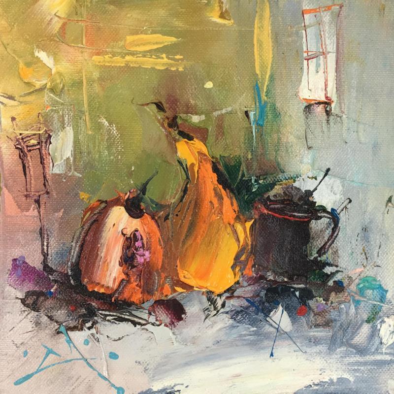 Painting 1 Sans titre by Lazarov Stanislav | Painting Figurative Oil Life style, still-life