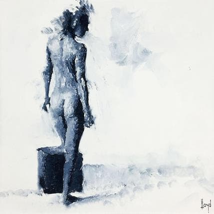 Painting Untitled by Lloyd Peter | Painting Figurative Oil Nude