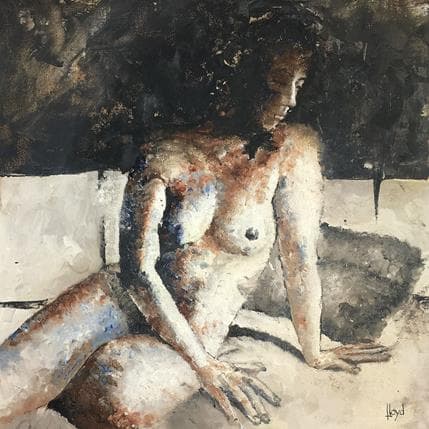 Painting Untitled 3 by Lloyd Peter | Painting Figurative Oil Nude