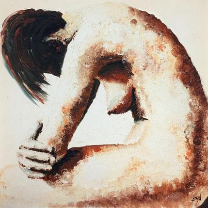 Painting Untitled 2 by Lloyd Peter | Painting Figurative Oil Nude