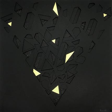 Painting Obscur 11 by RamsesRamses | Painting Abstract Mixed Minimalist