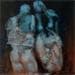 Painting Bal costumé by Muze | Painting Figurative Nude
