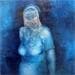 Painting La face cachée by Muze | Painting Figurative Nude Oil