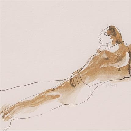 Peinture Nude par Pagny Corine | Tableau  nu