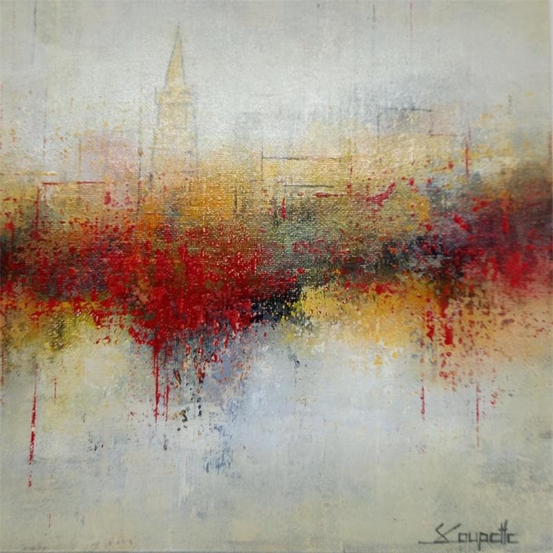 Painting BREATH TAKING by Coupette Steffi | Painting Abstract Acrylic Urban