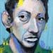 Painting Serge G. by Torrecillas Yann | Painting Figurative Acrylic Portrait