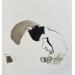 Peinture Cadavre exquis 26 par YO&CO | Tableau Figuratif Nu Minimaliste Noir & blanc
