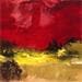 Painting Ardente by Dalban Rose | Painting Raw art Landscapes Oil