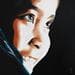 Painting Mohini by Alvarez Torezano Luis | Painting Figurative Acrylic Portrait