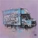 Painting Truck in the mist by Graffmatt | Painting Street art Urban Acrylic