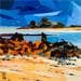 Peinture Paysage côtier par Tual Pierrick | Tableau