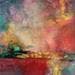 Peinture Voyage par Hale Karen | Tableau Abstrait Mixte