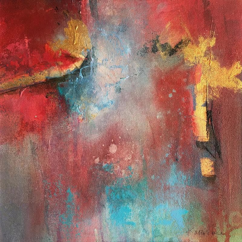 Painting Inner strenght by Hale Karen | Painting Abstract Acrylic