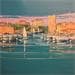Painting Palais du Pharo et fort Saint Jean, Marseille by Corbière Liisa | Painting Figurative Landscapes Marine Oil