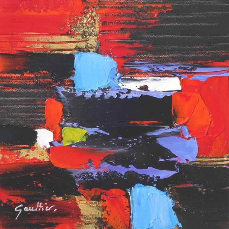 Painting Abstract 21 by Gaultier Dominique | Painting Figurative Oil