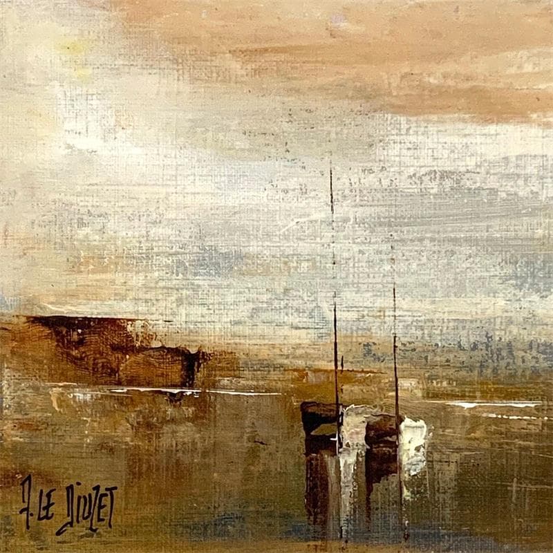 Painting Composition marine 7/33 by Le Diuzet Albert | Painting  Oil