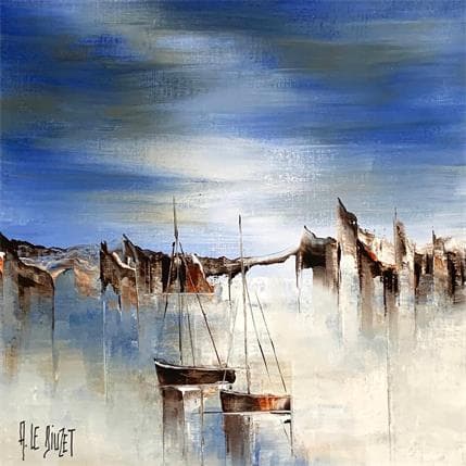 Peinture Composing 38 par Le Diuzet Albert | Tableau Figuratif Huile Icones Pop, Portraits