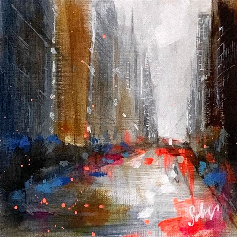 Painting Broadway by Solveiga | Painting  Acrylic
