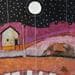 Peinture Luz de luna par Arias Parera Almudena | Tableau Figuratif Paysages Acrylique