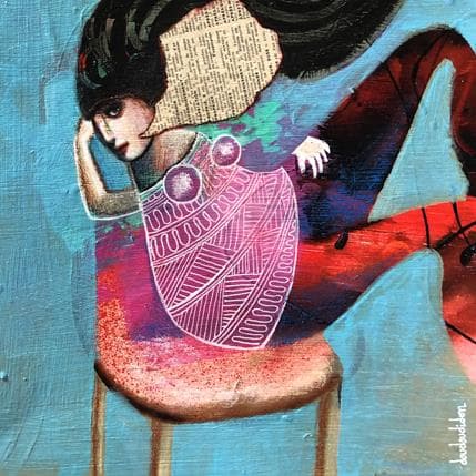 Painting Chaise et bien plus by Doudoudidon | Painting Raw art Mixed Life style