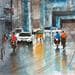 Peinture 8 par Alexraj | Tableau Figuratif Aquarelle Vues urbaines