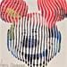 Peinture Mickey par Schroeder Virginie | Tableau Pop Art Mixte icones Pop animaux