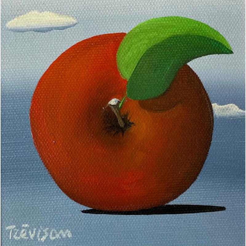 Painting Apple by Trevisan Carlo | Painting  Acrylic, Oil