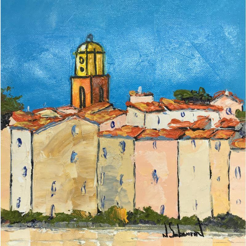 Painting Saint-Tropez 2 by Sabourin Nathalie | Painting Oil