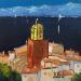 Painting Saint-Tropez 1 by Sabourin Nathalie | Painting