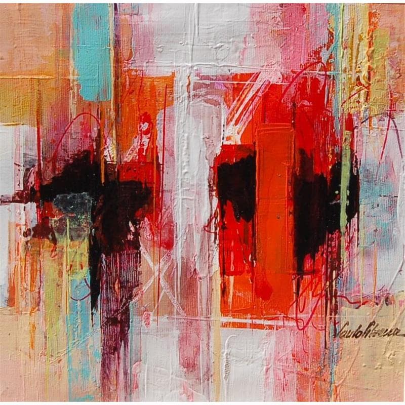 Painting tiempo by Silveira Saulo | Painting Abstract Acrylic