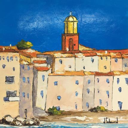 Peinture Saint-Tropez par Sabourin Nathalie | Tableau Figuratif Huile Icones Pop