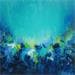 Painting EVEIL by Perez Geneviève | Painting Abstract Oil Minimalist