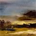 Gemälde La brume du matin von Dalban Rose | Gemälde Art brut Landschaften Öl