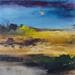 Painting Soir d'été by Dalban Rose | Painting Figurative Landscapes Oil