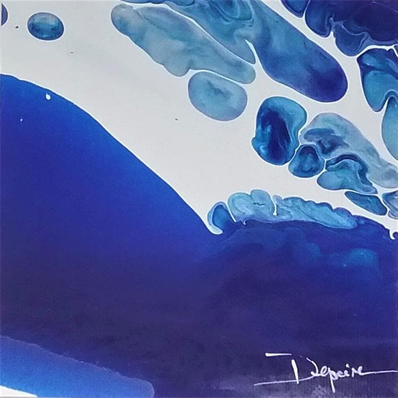 Painting ST by Depaire Silvia | Painting Abstract Mixed Minimalist
