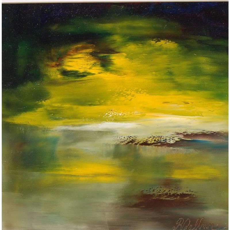 Gemälde Nocturne von Dalban Rose | Gemälde Figurativ Landschaften Öl