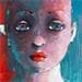 Peinture PM.22 par Abiy | Tableau Figuratif Portraits Huile