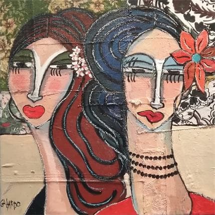 Mercedes Garcia Gallardo A dos 50 x 50 cm