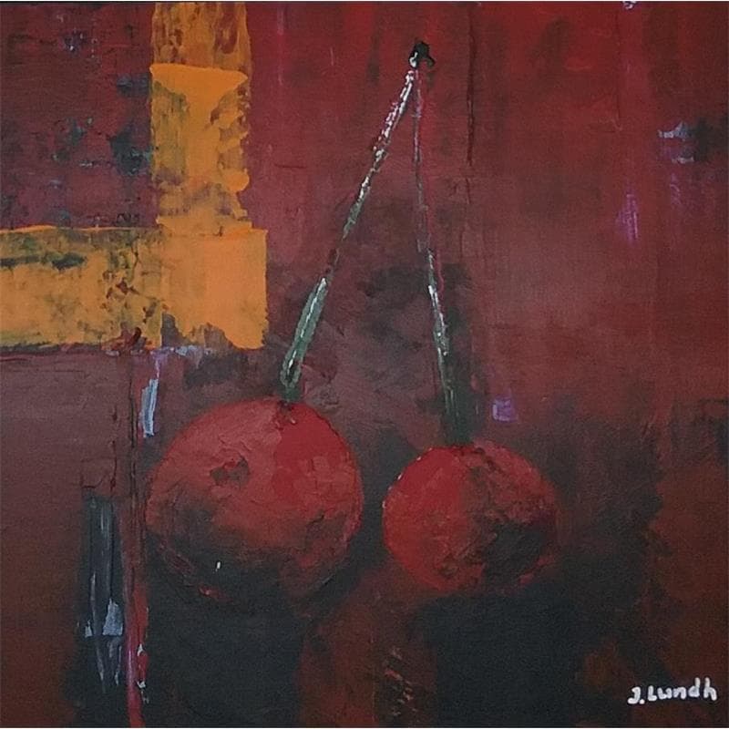 Painting Cherries by Lundh Jonas | Painting