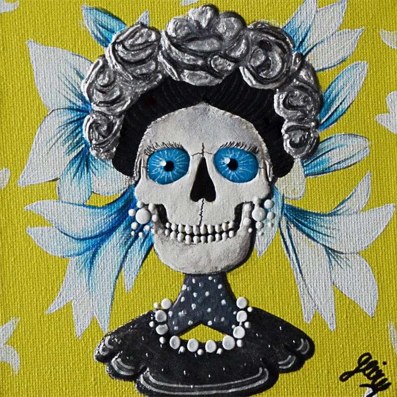 Painting FRIDA YELLOW by Geiry | Painting