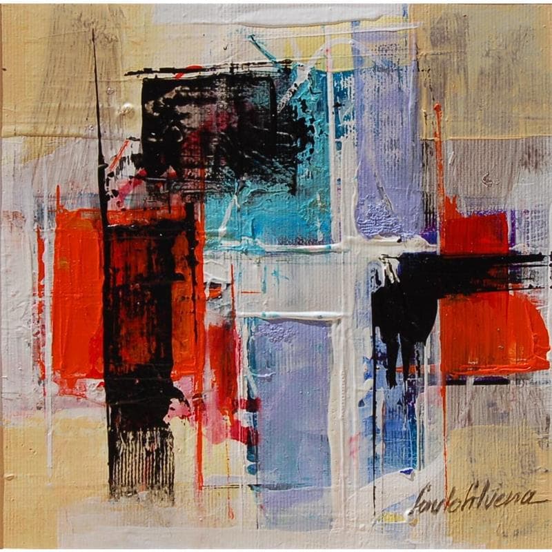 Painting Nostalgia 1 by Silveira Saulo | Painting Abstract Acrylic
