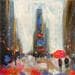 Painting Urban stories 8 by Solveiga | Painting Impressionism Urban Acrylic