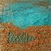 Peinture Mer de sable n°9 par Depaire Silvia | Tableau Abstrait Mixte minimaliste