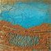 Peinture Mer de sable n°11 par Depaire Silvia | Tableau Abstrait Mixte minimaliste