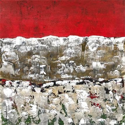 Painting T329 by Moracchini Laurence | Painting Abstract Acrylic Minimalist