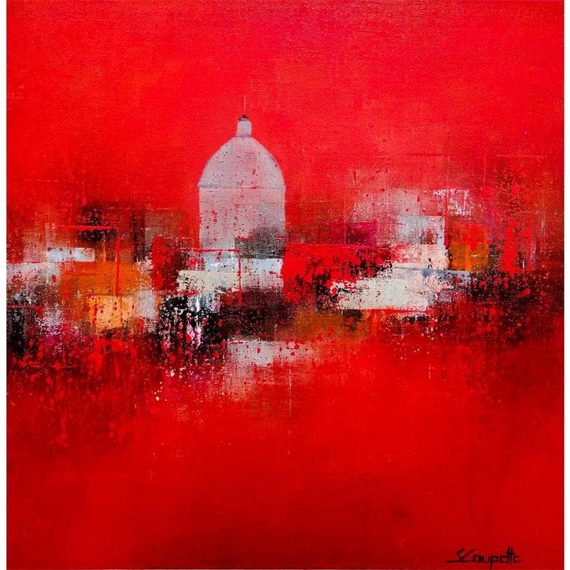 Painting FOCUS by Coupette Steffi | Painting Abstract Urban Acrylic