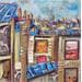 Painting Saint Placide by Aud C | Painting Figurative Urban Life style