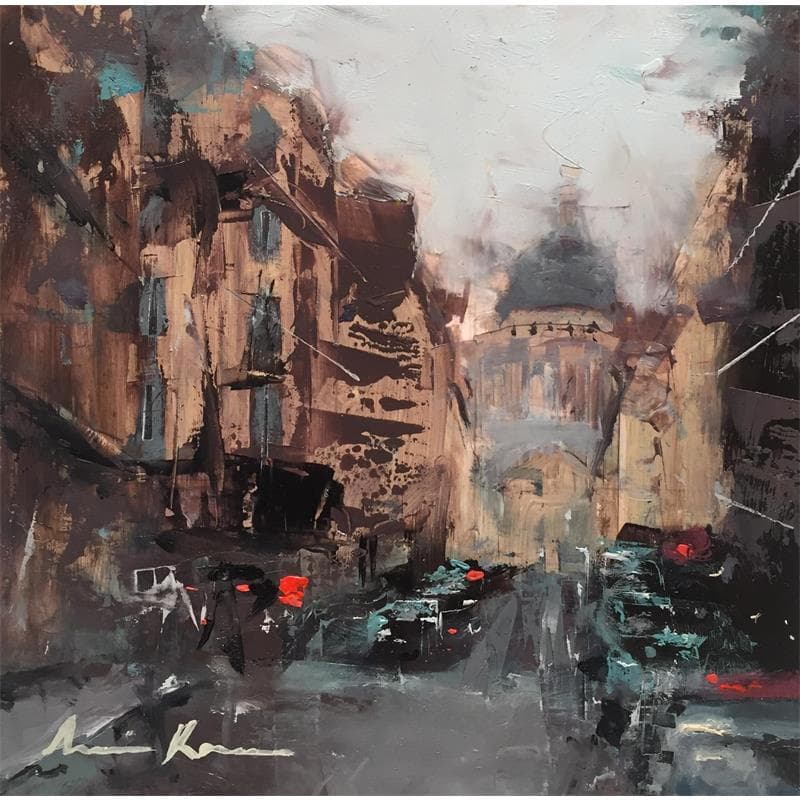 Painting NT by Karoun Amine  | Painting Figurative Urban Oil