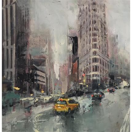 Painting Flatiron by Amine Karoun | Carré d'artistes