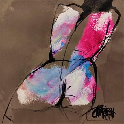 Painting Renaissance 4 by Chaperon Martine | Painting Figurative Mixed Nude